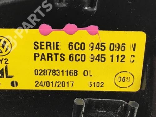 Right taillight VW POLO V (6R1, 6C1) 1.8 GTI | BP5144330C35 