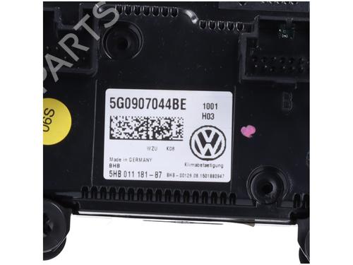 Climate control VW GOLF VII (5G1, BQ1, BE1, BE2) 2.0 GTD | BP13013295I5 