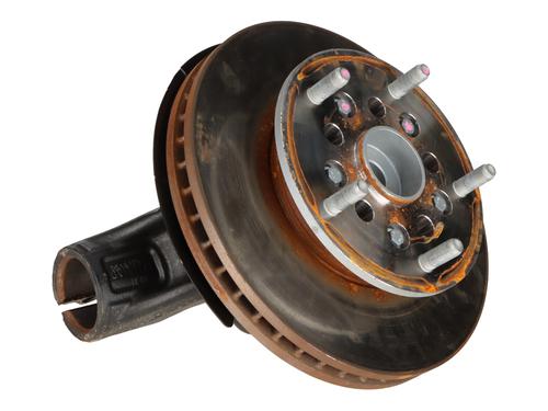 Used Left front steering knuckle FORD TRANSIT V363 Bus (FAD, FBD) 2.0 EcoBlue (170 hp) 15350224