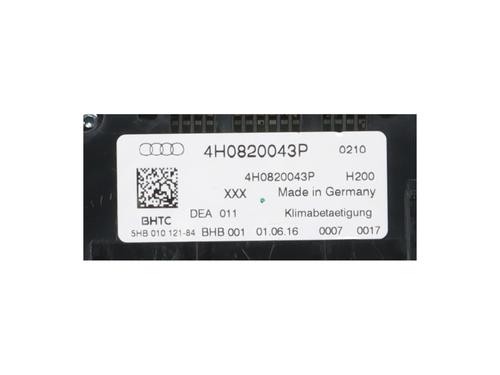 Climate control AUDI A8 D4 (4H2, 4H8, 4HC, 4HL) 3.0 TDI quattro | BP35114016I5 - Image 3