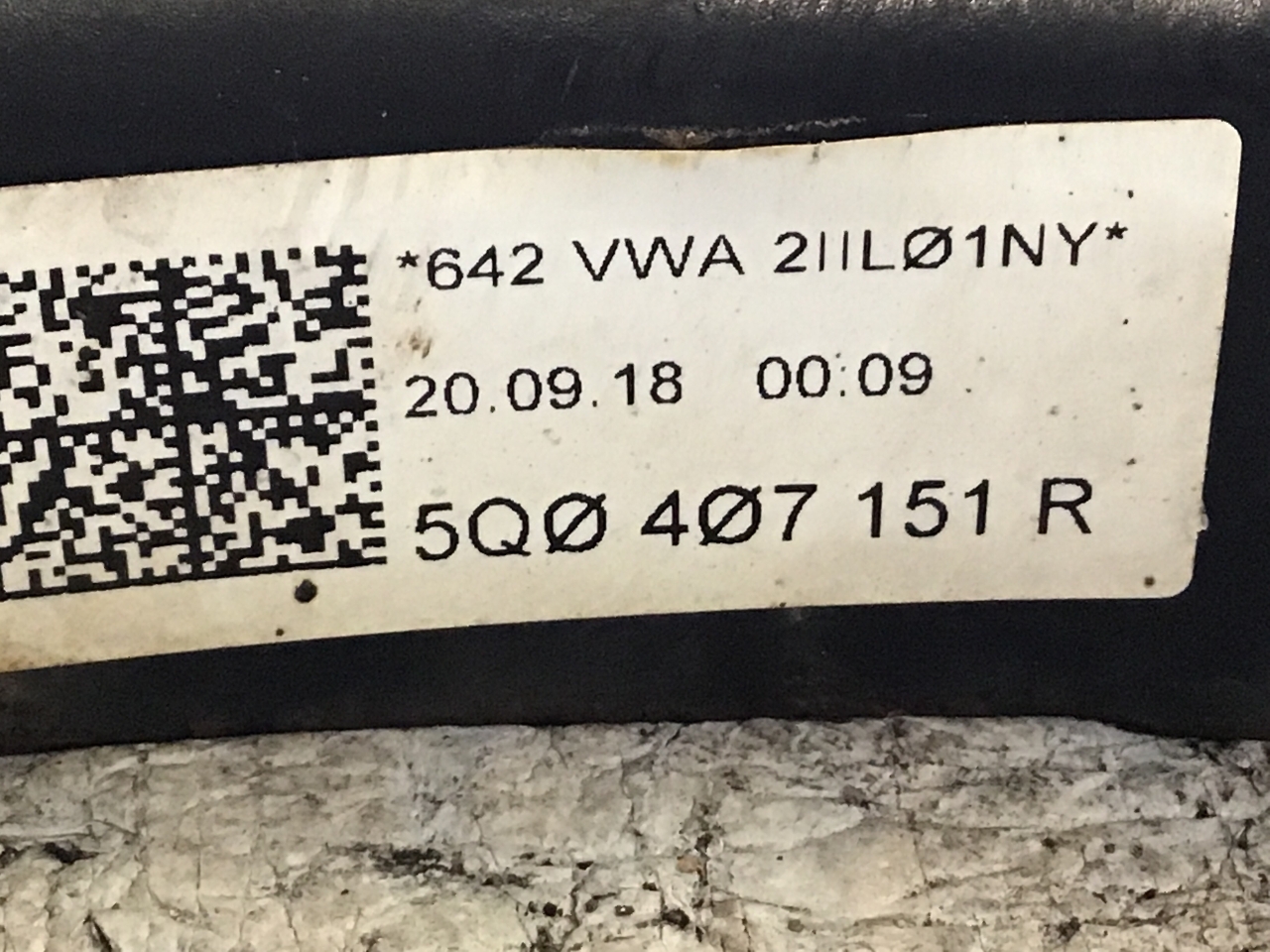 Left front suspension arm VW GOLF VII (5G1, BQ1, BE1, BE2) 1.5 TSI  