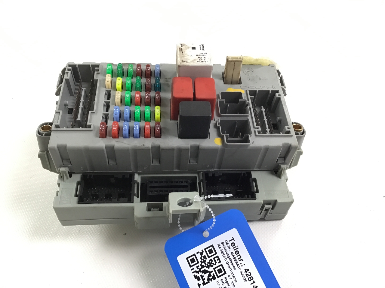 Fuse Box Maserati Gran Turismo 4 7 Maserati 406626 B Parts