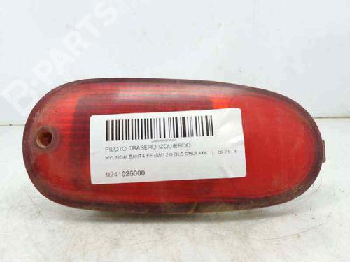 Used Rear bumper left light Rear bumper left light HYUNDAI SANTA FÉ I (SM) 2.0 CRDi 4x4 (113 hp) 5095163 5095163