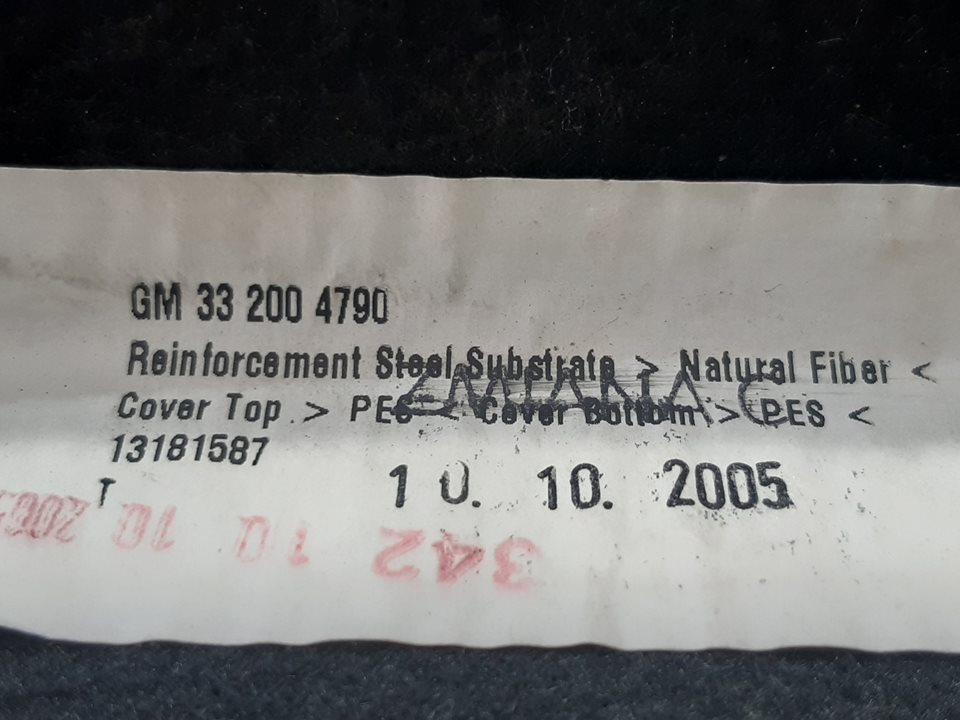 Rear parcel shelf OPEL ASTRA H GTC (A04) 13181587 BParts