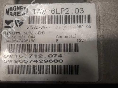 Control unit PEUGEOT 206 SW (2E/K)  | BP3537348M11 