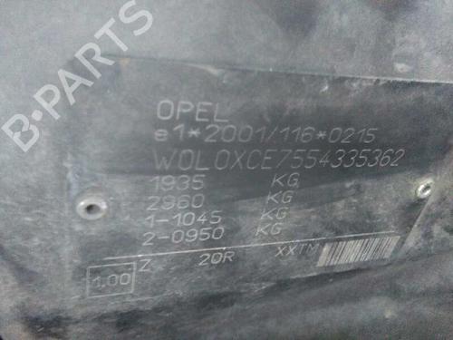 Radiator fan OPEL MERIVA A MPV (X03)  | BP4564138M35 