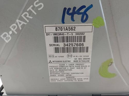 Radio MITSUBISHI ASX (GA_W_)  | BP19782086E6 