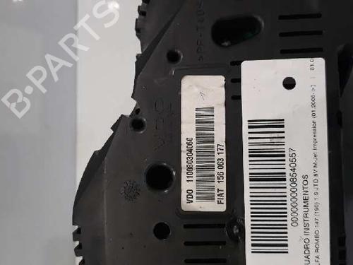 Kombiinstrument ALFA ROMEO 147 (937_) 1.9 JTDM 8V (937.AXD1A, 937.AXU1A, 937.BXU1A) | BP5334883C47 