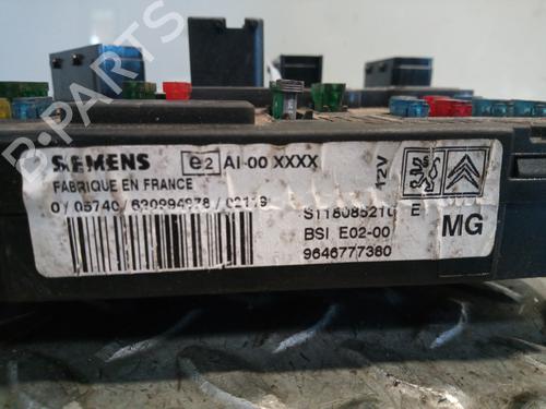 Fuse box PEUGEOT 206 Hatchback (2A/C) 2.0 HDI 90 | BP10510538E1 
