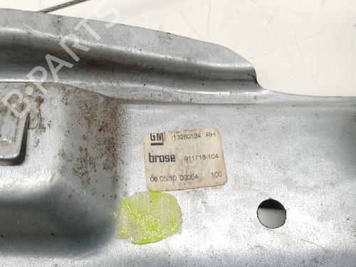 Rear right window mechanism OPEL ASTRA J (P10) | BP31175327C25