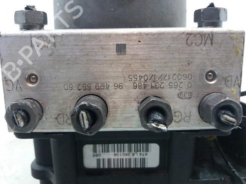 ABS pump PEUGEOT 307 (3A/C) 1.6 HDi | BP3078679M43 