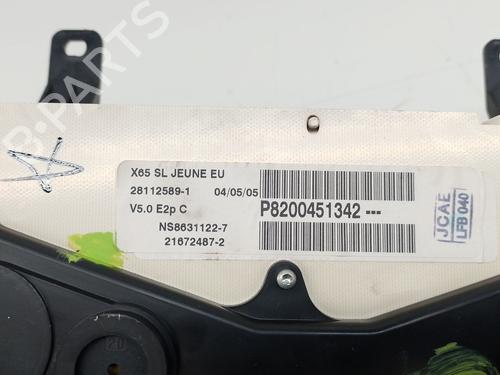 Instrument cluster RENAULT CLIO II (BB_, CB_) 1.2 16V (BB05, BB0W, BB11, BB27, BB2T, BB2U, BB2V, CB05,... | BP30456896C47