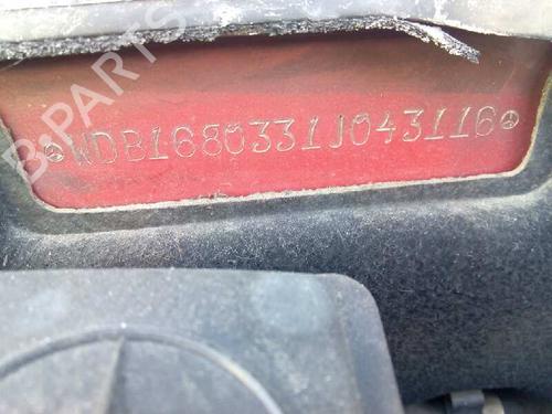Right front brake caliper MERCEDES-BENZ A-CLASS (W168)  | BP11624735M104 