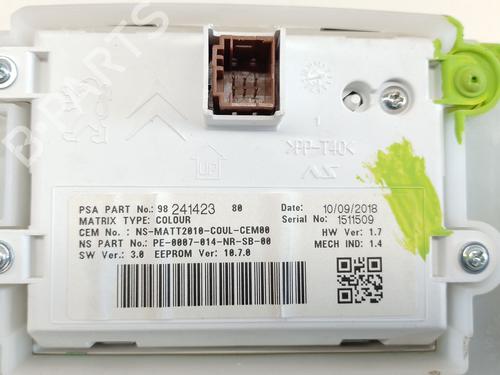 Instrument cluster PEUGEOT 2008 II (UD_, US_, UY_, UJ_, UR_, UC_) 1.2 PureTech 130 (USHNS, URHNS) | BP29632942C47 