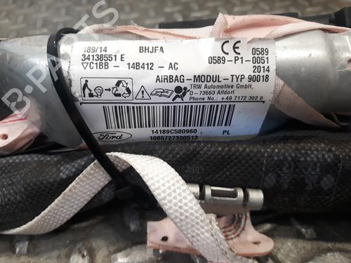 Left curtain airbag FORD FIESTA VI (CB1, CCN)  | BP10059915C11 