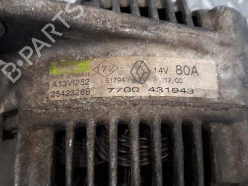 Alternator RENAULT MEGANE I Classic (LA0/1_) 1.9 dCi (LA05) | BP7201838M7 