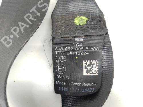 Rear right seatbelt SEAT IBIZA IV (6J5, 6P1) 1.6 TDI | BP29625722I28 