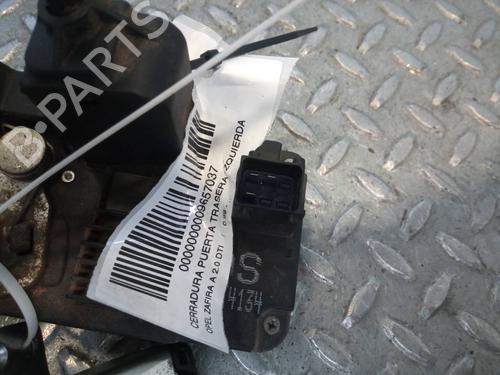 Rear left lock OPEL ZAFIRA A MPV (T98) 2.0 DTI 16V (F75) | BP13553966C100 