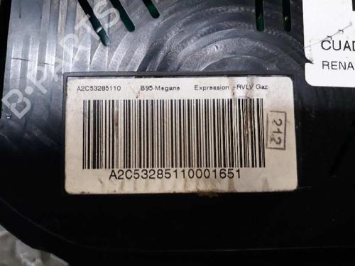 Instrument cluster RENAULT MEGANE III Hatchback (BZ0/1_, B3_)  | BP3688922C47 