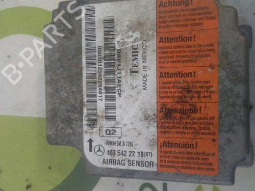 Airbag Kit MERCEDES-BENZ M-CLASS (W163) ML 270 CDI (163.113) | BP3034157C86 