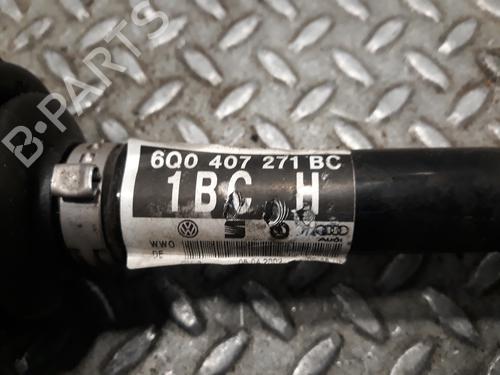 Left front driveshaft SKODA FABIA I (6Y2)  | BP10536313M38 