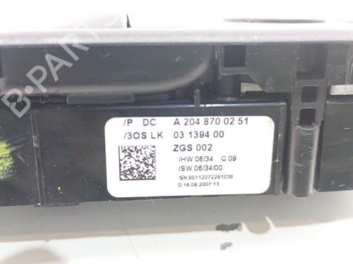 Left front window switch MERCEDES-BENZ C-CLASS (W203) C 280 (203.054) | BP40459465I27 - Image 3