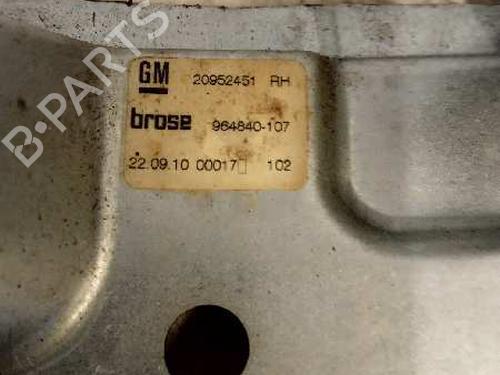 Rear left window mechanism OPEL INSIGNIA A Sports Tourer (G09) 2.0 CDTI (35) | BP3490980C24 