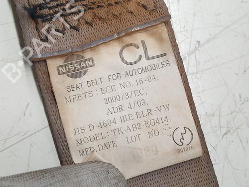 Front left seatbelt NISSAN X-TRAIL I (T30)  | BP30383936I26 