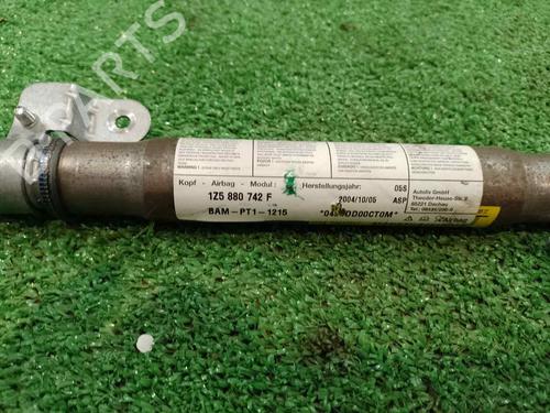 Right curtain airbag SKODA OCTAVIA II (1Z3)  | BP17695476C12 