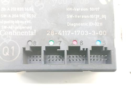 Control unit MERCEDES-BENZ C-CLASS (W204) C 180 CGI (204.049) | BP39170972M11 - Image 2