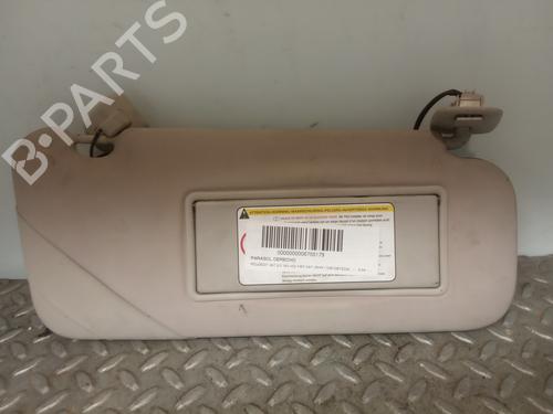 Used Right sun visor PEUGEOT 407 (6D_) [2004-2011]  3056349