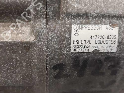 AC compressor MERCEDES-BENZ A-CLASS (W168) A 140 (168.031, 168.131) | BP4983008M34 