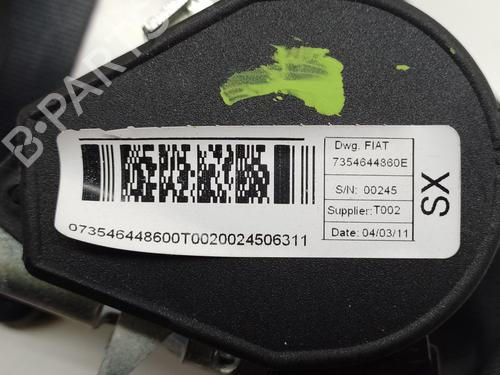 Rear left seatbelt PEUGEOT BIPPER (AA_)  | BP24105845I29 