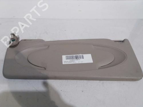 Left sun visor RENAULT KANGOO / GRAND KANGOO II (KW0/1_) 1.5 dCi 70 (KW0V, KW0A) (68 hp) 3055034