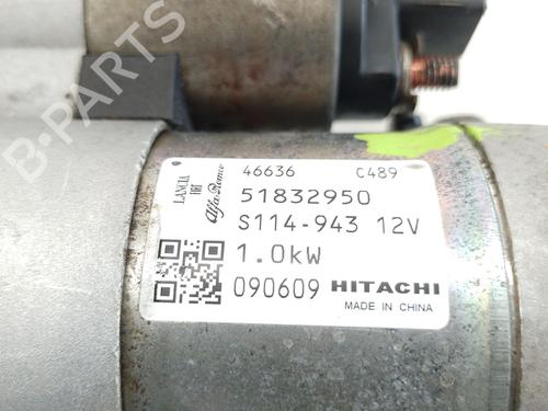 Starter FIAT GRANDE PUNTO (199_) 1.4 Natural Power | BP27933311M8 