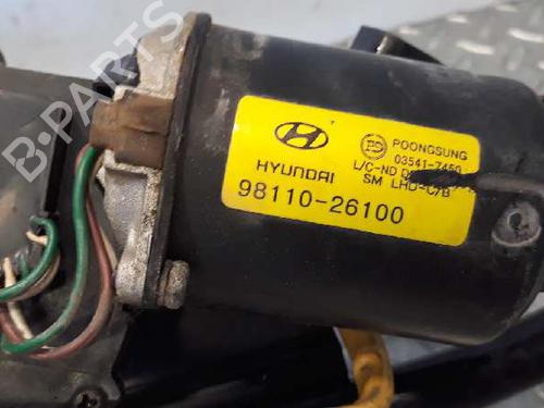Front wiper motor HYUNDAI SANTA FÉ I (SM) 2.0 CRDi | BP5884369M29 