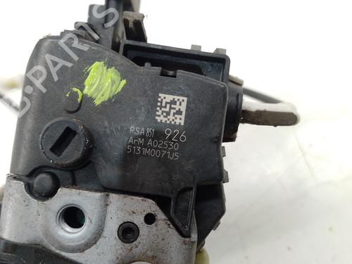 Rear left lock PEUGEOT 508 I (8D_) 1.6 HDi | BP31359615C100