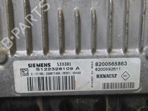 Control unit RENAULT MEGANE II (BM0/1_, CM0/1_) 1.5 dCi (BM02, BM13, BM2A, CM02, CM13) | BP3541768M11 