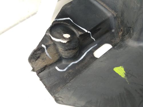 Wheel arch NISSAN NAVARA NP300 (D40) 2.5 dCi 4WD | BP29938374C56