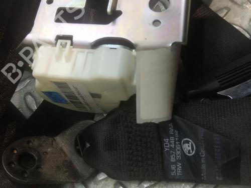 Rear right seatbelt SKODA FABIA II (542)  | BP9556872I28 