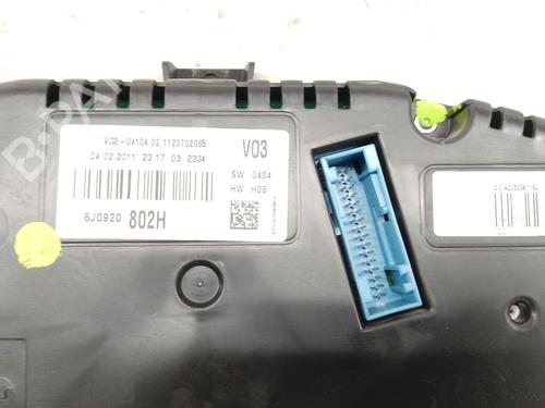 Instrument cluster SEAT IBIZA IV (6J5, 6P1) 1.6 TDI | BP29638227C47 