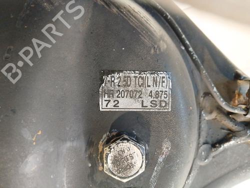 Rear axle MITSUBISHI GALLOPER (JK-01) 2.5 TD intercooler | BP30463538M2 