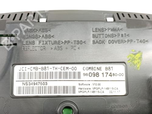 Instrument cluster DS DS 5 (KF_) 1.6 THP 165 (KF5GZT) | BP40498658C47 - Image 5