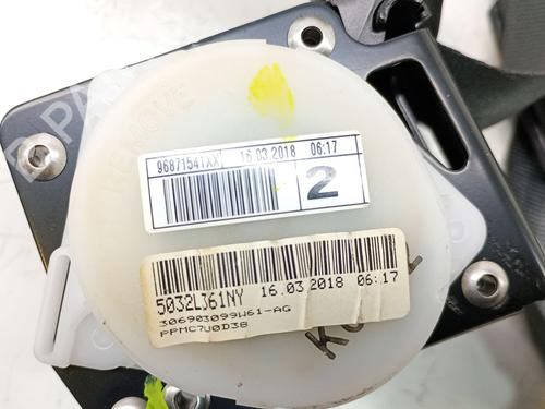 Rear right seatbelt CITROËN C4 II (NC_) 1.2 THP 110 (NCHNZ6, NCHNV6) | BP39431401I28 - Image 3