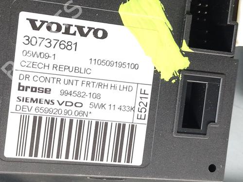 Front right window mechanism VOLVO S40 II (544)  | BP29483429C23 