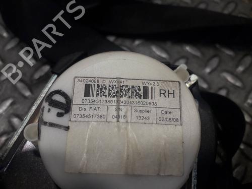 Rear right seatbelt FIAT 500 (312_)  | BP15856509I28