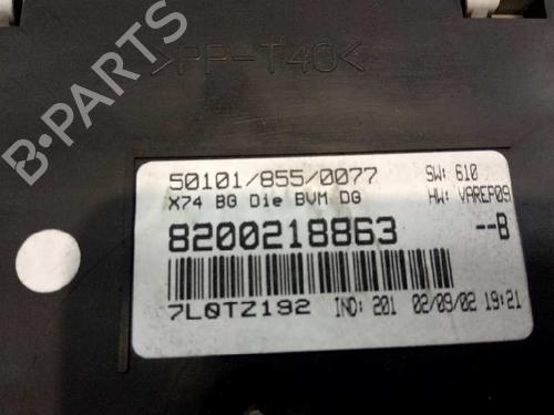 Instrument cluster RENAULT LAGUNA II (BG0/1_)  | BP3051928C47 