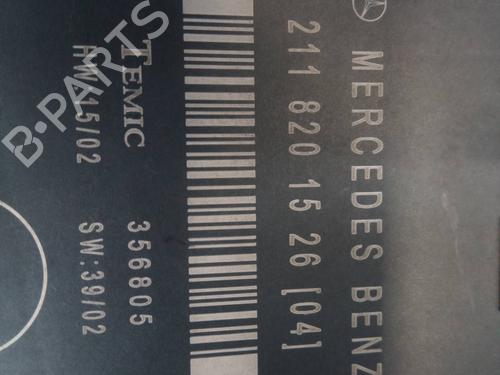 Electronic module MERCEDES-BENZ E-CLASS (W211)  | BP13378480M83 