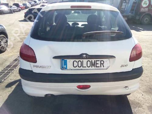 Left rear door PEUGEOT 206 Hatchback (2A/C) 1.4 i | BP4948105C4 