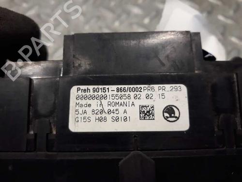 Climate control SKODA RAPID (NH3, NK3, NK6)  | BP6973764I5 